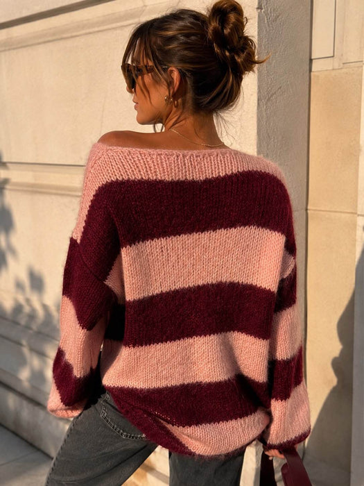 V- Pullover Mary Rosé