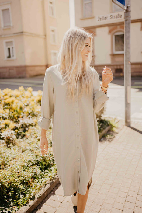 Leinenkleid Khaki